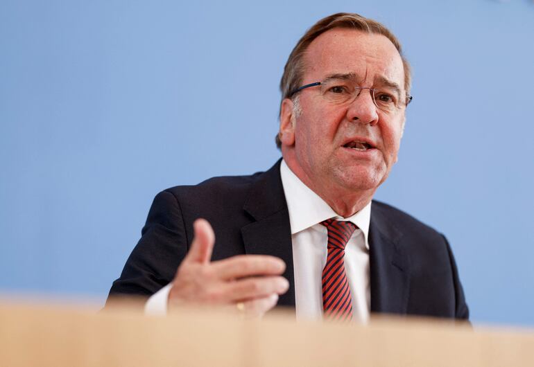 Boris Pistorius, ministro de Defensa de Alemania.