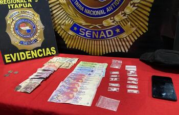 Detienen a "narcodelivery" en Encarnación.