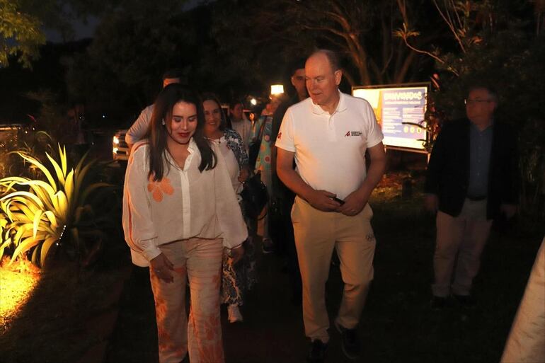 El Príncipe Alberto II de Mónaco visitó las Misiones Jesuíticas en Itapúa