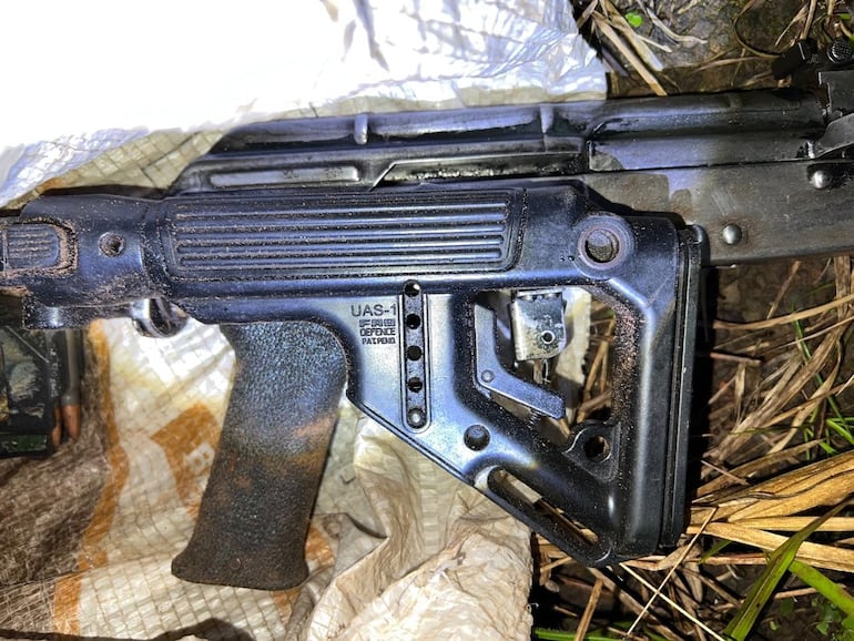 La Policía halló un fusil calibre 7,62 mm que habría sido utilizado en el ataque a tiros ocurrido en Tavai