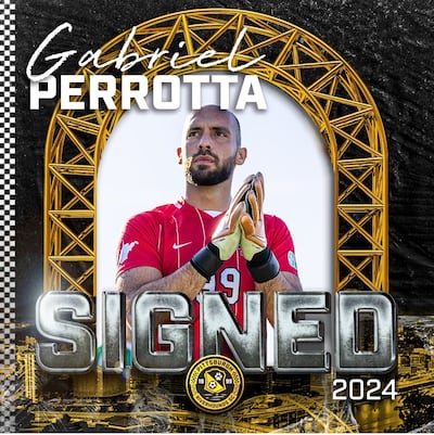Gabriel Perrotta, fichado por el Pittsburgh Riverhounds SC