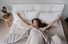 Concepto de orgasmo femenino, imagen ilustrativa.