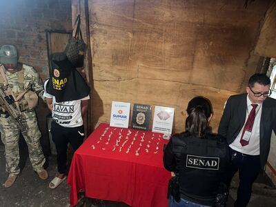 En el allanamiento se detuvo a un sospechoso y se incautaron evidencias.