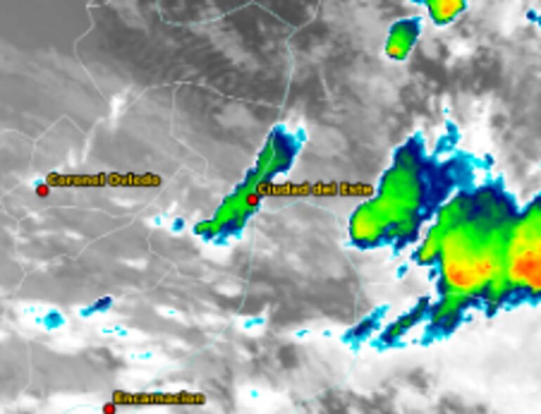 Imagen satelital de la DMH.