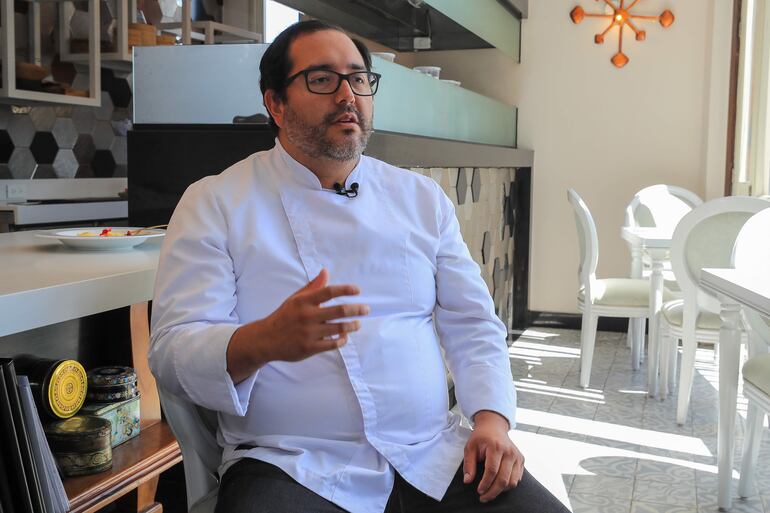 El chef ecuatoriano, Juan Carlos Donoso.