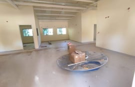 En la colonia César Barrientos, los pobladores están esperanzados que concluya la construcción de la USF.