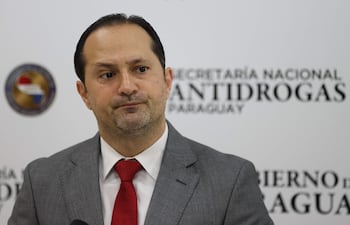 Jalil Rachid, ministro de la Secretaría Nacional Antidrogas.