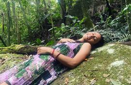 Feliz. Fiorella Migliore ayer cumplió 33 años.