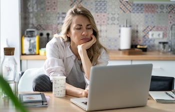 Concepto de teletrabajo.