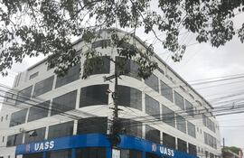 La Universidad Autónoma San Sebastián, filial Ciudad del Este (UASS). Imagen extraída de Facebook.