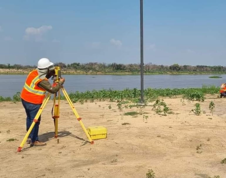 Inicios de trabajo en el 2022 para la construccion del puente internacional