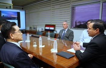 Reunión entre ANDE e instituciones de la República de Corea.