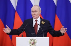Presidente de Rusia, Vladimir Putin.