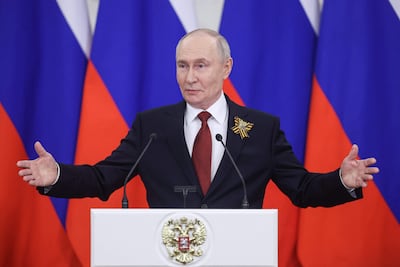 Presidente de Rusia, Vladimir Putin.