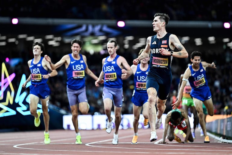 Jakob Ingebrigtsen, destacado deportista noruego, oro europeo en los 5.000 metros.