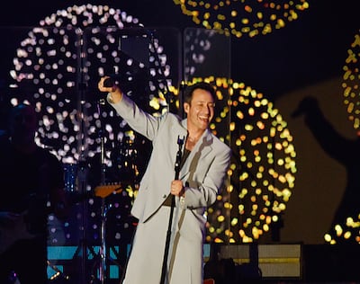 Luciano Pereyra se presenta en el Arena Asunción, en el marco del Tour Te Sigo Amando