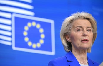 Úrsula von der Leyen, presidenta de la Comisión Europea.