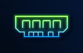 Memoria RAM, ilustración.