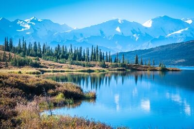 Parque Nacional Denali en Alaska.