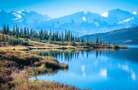 Parque Nacional Denali en Alaska.