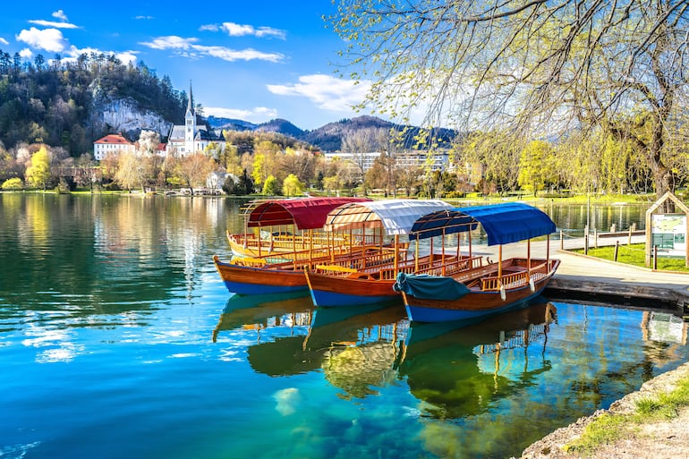 Lago Bled, Eslovenia.