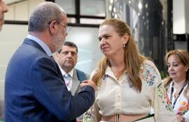 Javier Zacarías y teresa barán