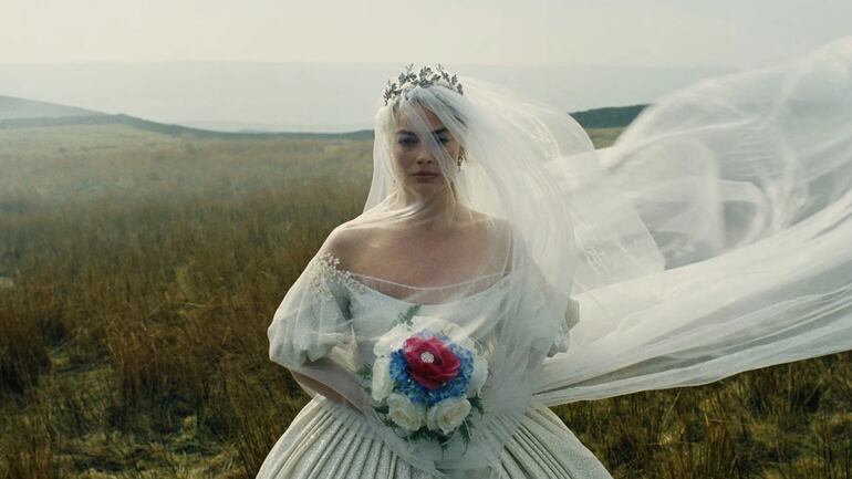 Cumbres borrascosas película Margot Robbie