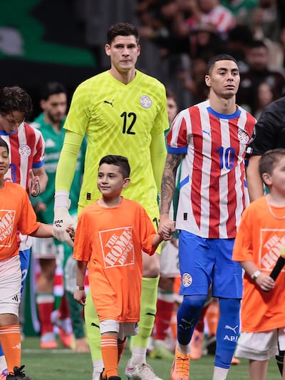 Orlando Daniel Gill Noldín (25 años), arquero de la selección paraguaya de fútbol.