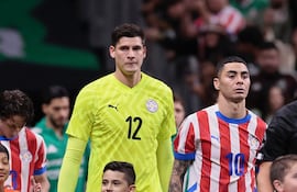 El portero paraguayo, Orlando Daniel Gill Noldín (25 años), actualmente militando en San Lorenzo de Almagro del fútbol argentino.