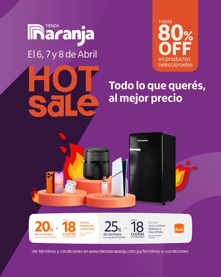 Banco Itaú brinda importantes beneficios a sus clientes para aprovechar el Hot Sale.