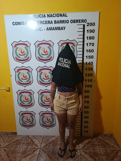 Laura Pamela Aguilera Servián (30), supuesta agresora.