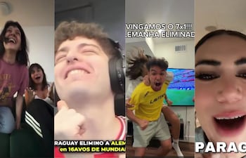 Periodistas, influencers, streamers y creadores de contenido de todo el mundo celebraron la clasificación de Paraguay