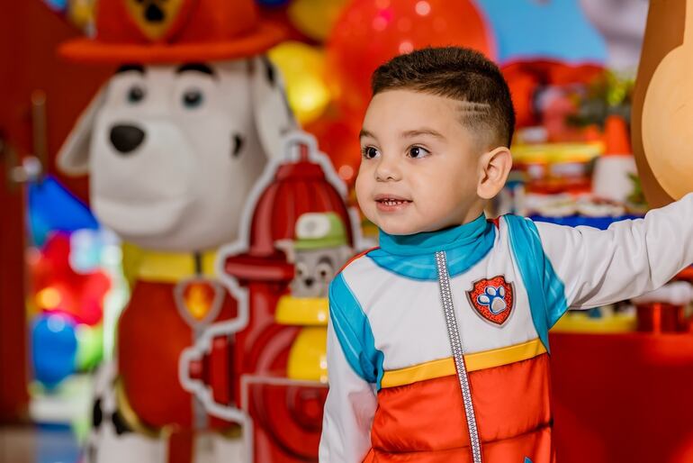 Francesco Almirón hoy cumple tres añitos de vida. (Instagram/Alexia Notto)