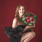 Así de hermosa la conductora Gaby Mallorquín recibió la primavera.