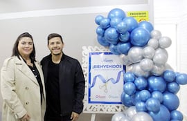 Flavia Cordon y Martín Zubbrigen, presidente de EPEM.