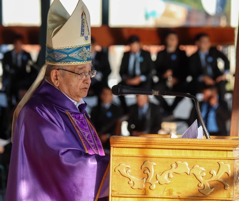 Caacupé: Monseñor Medina condenó la mafia de los pagarés, el despojo a indígenas y el colapso del sistema de salud