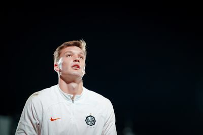 El portero de Olimpia, Facundo Ezequiel Insfrán Lirussi (19 años), pieza clave en la estructura de Juan Manuel Salgueiro.