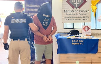 Detienen a presunto microtraficante e incautan drogas en Cambyretá