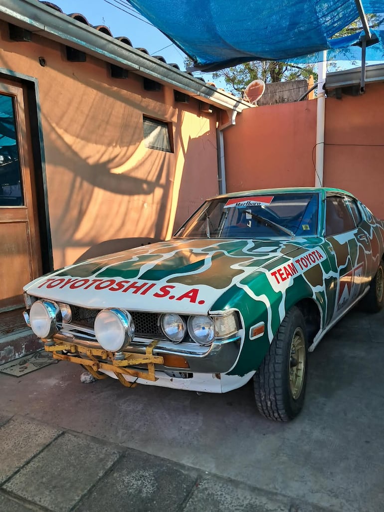 El histórico Toyota Célica de 1976 será una de las máquinas que transitará en la costanera de Encarnación.