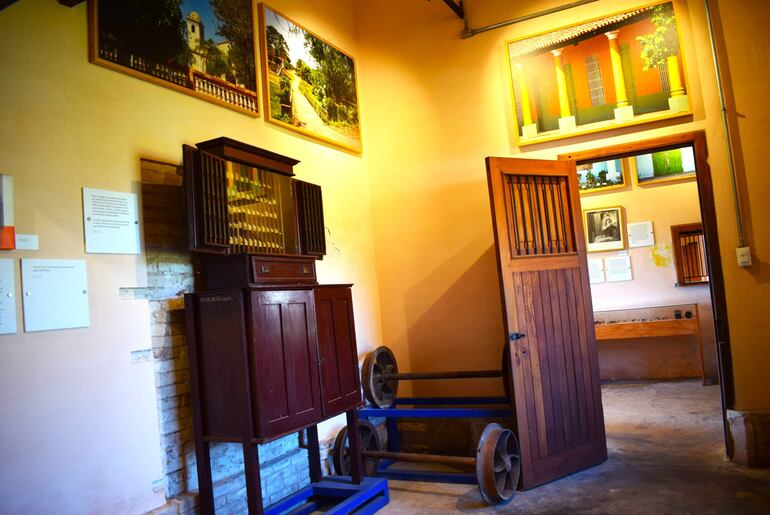 El Museo ex estación del tren de Pirayú conserva su historia ferroviaria.