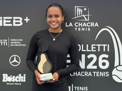 La paraguaya Leyla Britez Risso logró otro título profesional en su ascendente carrera.