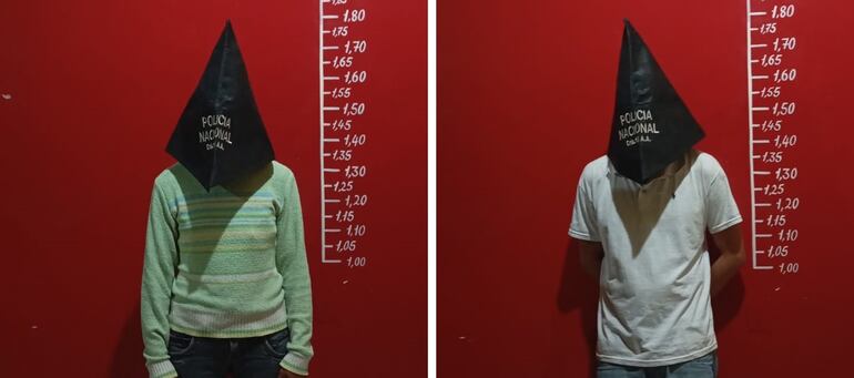 Esta pareja fue detenida como presuntos autores de un hurto domiciliario.