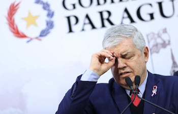 El ministro del Interior de Paraguay, Enrique Riera.