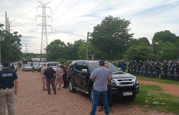 Megaoperativo en el Pantanal de Lambaré: 29 casas son allanadas en simultáneo