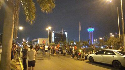 Los hinchas de Cerro Porteño se manifiestan frente a la Conmebol