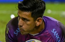 Juan Espínola, arquero paraguayo de Belgrano de Córdoba.