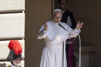 El papa León XIV.