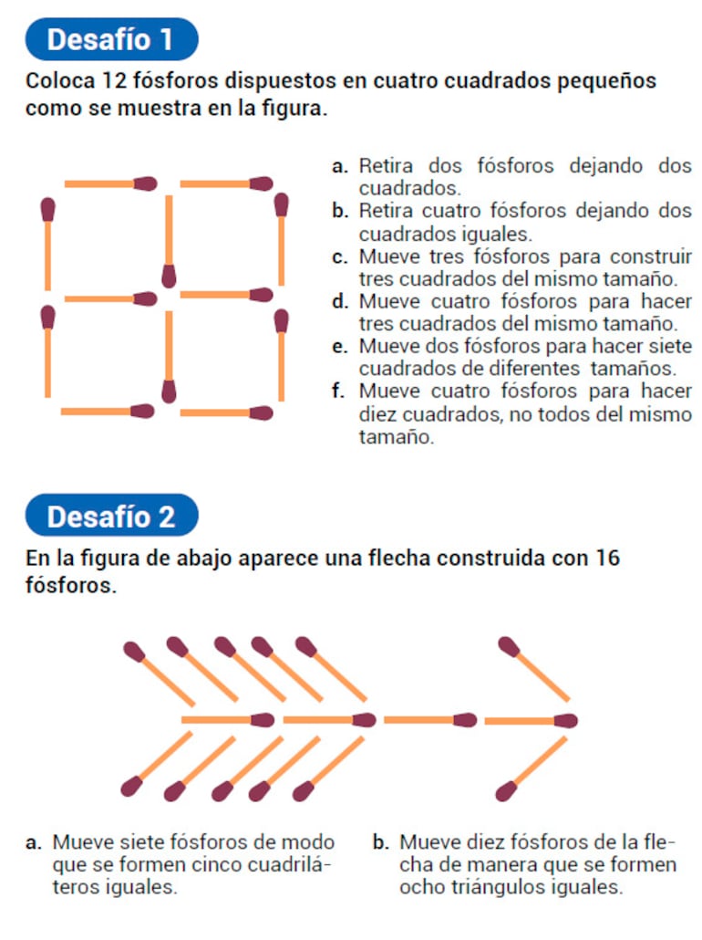 Desafíos para pensar