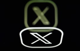Logo de la plataforma de redes sociales X.