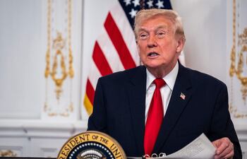 Donald Trump, presidente de los Estados Unidos.